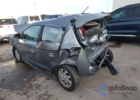 2020 Mitsubishi Mirage Se from USA, damaged, VIN ML32A4HJXLHO11087